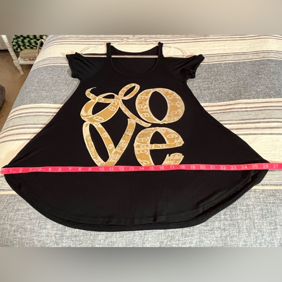 🖤💛 LAUREN MOSHI | LOVE | Med ~ Cold Shoulder - Picture 8 of 12